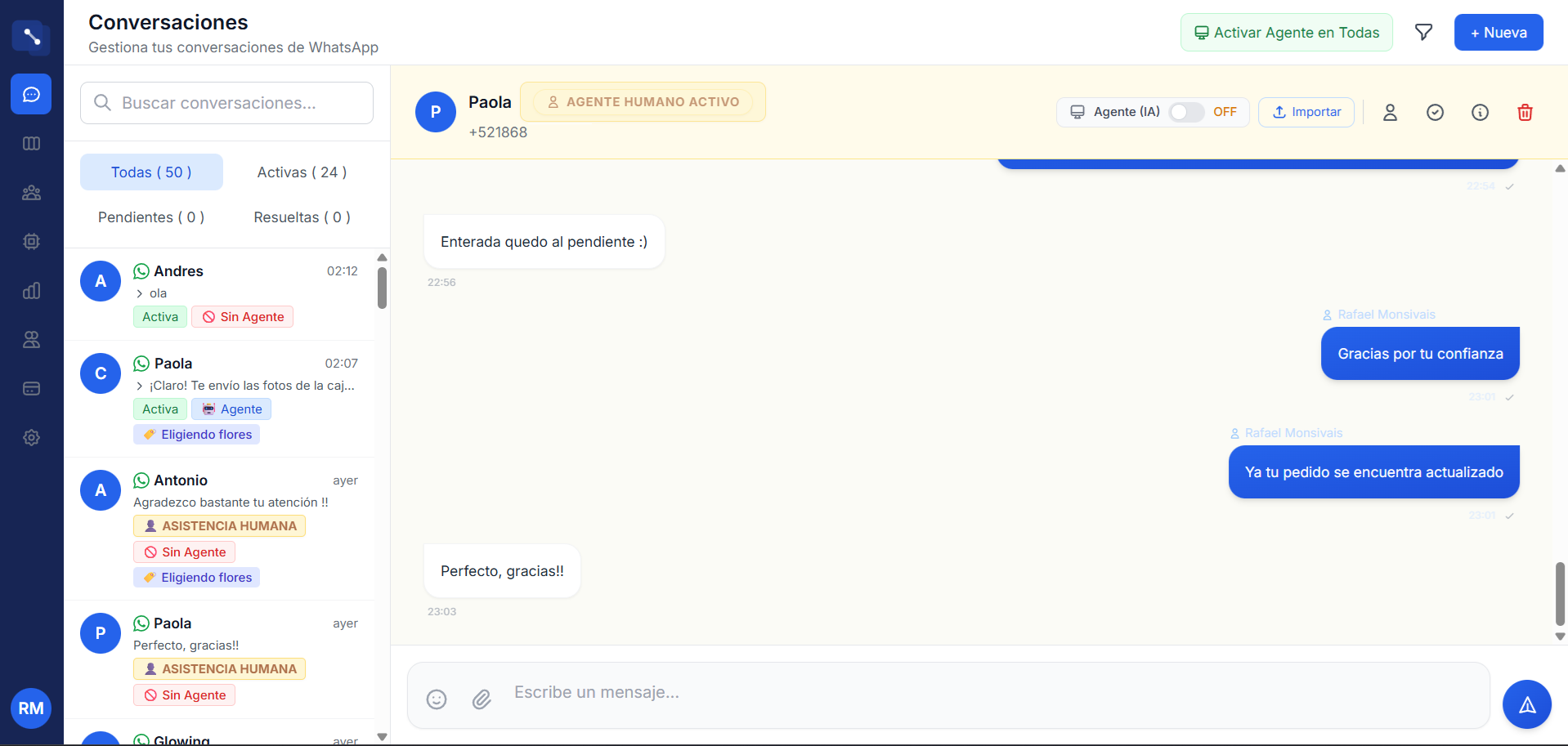 Panel de Control Unificado